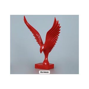 Decoratiune, CY0356, 31x23 cm, Poliester, Rosu imagine