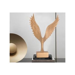 Decoratiune, CY0357, 31x23 cm, Poliester, Auriu imagine