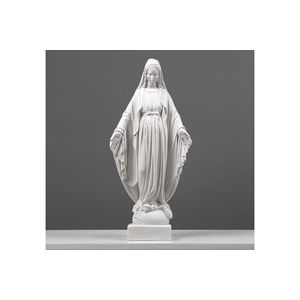 Decoratiune, CY0369, 45x21 cm, Poliester, Alb imagine