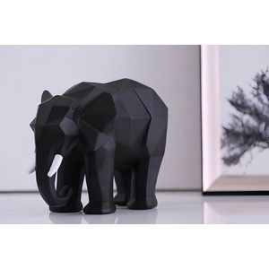 Decoratiune, CY0440, 14x25x20 cm, Poliester, Negru imagine