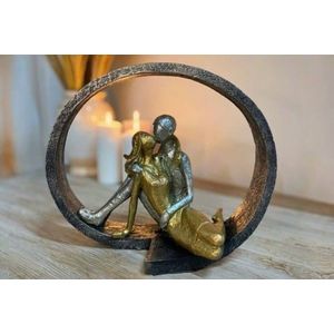 Decoratiune, CY0449, 23x27x10 cm, Poliester, Negru imagine