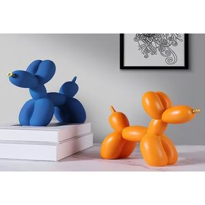 Set de obiecte decorative, CY0409, Poliester, Albastru / Portocaliu imagine