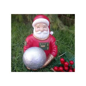 Decoratiune, CY0652, 12x12x20 cm, Poliester, Rosu imagine