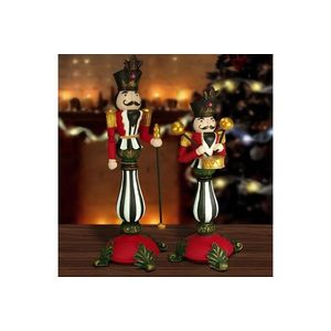 Set suporturi lumanari, CY0686, Poliester, Multicolor imagine