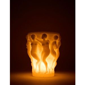 Lumanare, Venus, 12.5x18x12.5 cm, 100% SOYA CANDLE, Alb imagine