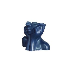 Vaza, Iskandinav Layd, Ceramica, Albastru indigo imagine