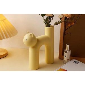 Vaza, CY0103, Ceramica, Galben imagine