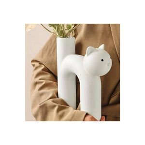 Vaza, CY0106, Ceramica, Alb imagine