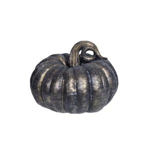 Decoratiune, Kabak, Poliester, Negru/Argintiu imagine