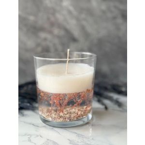 Lumanare, Glamour Candle 14M, Sticla, Alb imagine