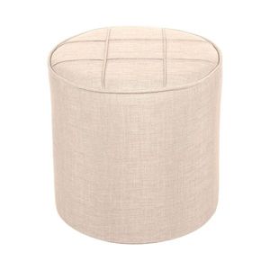 Taburet, Atelier del Sofa, 558ZEN1347, Lemn de brad, Crem imagine