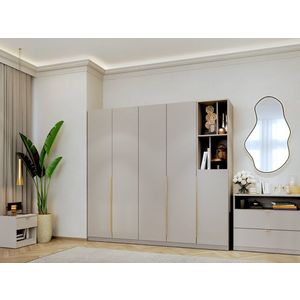 Dulap dormitor haine Bej/casmir 205 cm Auris C2 imagine