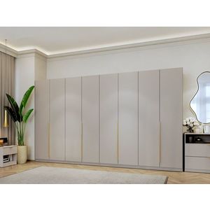 Dulap dormitor haine Bej/casmir 328 cm Auris C1 imagine