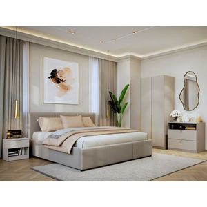 Set Mobila Dormitor Bej / Casmir Auris C02 imagine