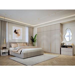 Set Mobila Dormitor Bej / Casmir Auris C23 imagine