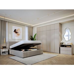 Set Mobila Dormitor Bej / Casmir Auris C24 imagine