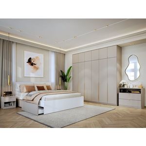 Set Mobila Dormitor Bej / Casmir Auris C22 imagine