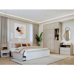 Set Mobila Dormitor Bej / Casmir Auris C14 imagine