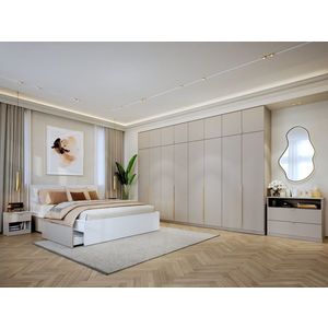 Set Mobila Dormitor Bej / Casmir Auris C31 imagine