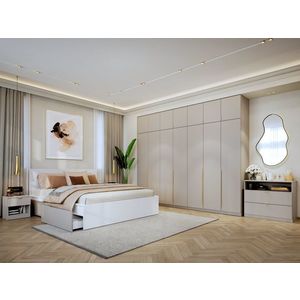 Set Mobila Dormitor Bej / Casmir Auris C27 imagine