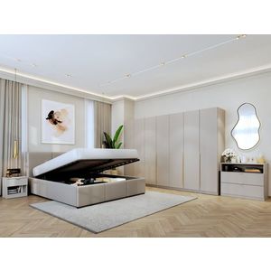 Set Mobila Dormitor Bej / Casmir Auris C26 imagine