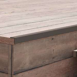 vidaXL Margini cornier pentru terasă WPC, 5 buc, 170 cm, maro deschis imagine