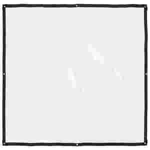 vidaXL Prelată transparentă cu ochiuri de fixare, polietilenă, 2x2 m imagine