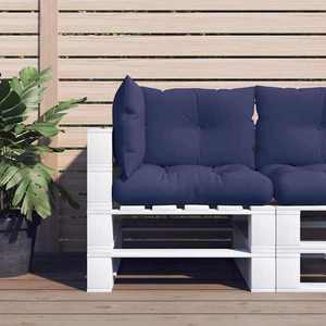 vidaXL Perne canapea din paleți, 3 buc., bleumarin, textil Oxford imagine