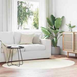 vidaXL Covoare de zonă HUARTE Crem 120 x 170 cm Poliester imagine