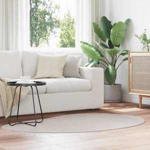 vidaXL Covoare de zonă HUARTE Nisipiu 120 x 170 cm Poliester imagine