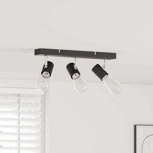 vidaXL Spot de tavan Negru 38 x 6, 5 x 11, 5 cm Metal imagine