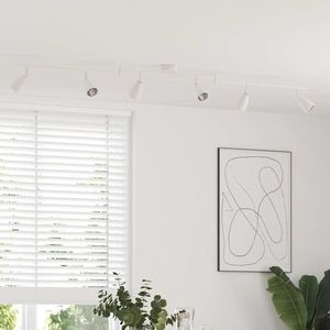 vidaXL Spot de tavan Alb 25.5 x 8 x 16 cm Metal imagine