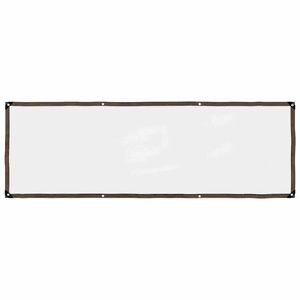 vidaXL Prelata transparenta cu ochiuri 1x3 m polietilena imagine