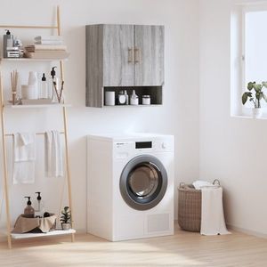 vidaXL Dulap de perete, gri sonoma, 60x31x70 cm, lemn compozit imagine