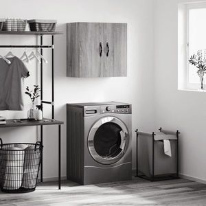 vidaXL Dulap de perete, gri sonoma, 60x31x60 cm, lemn compozit imagine