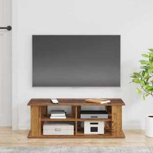 vidaXL Suport pentru TV Lemn vechi 96 x 35 x 33, 5 cm imagine