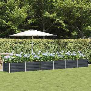 vidaXL Jardinieră Antracit 480 x 80 x 45 cm Oțel imagine