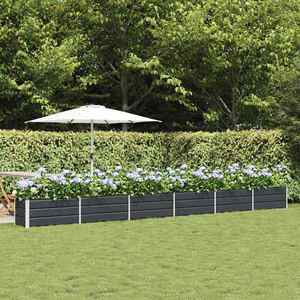 vidaXL Jardinieră Antracit 580 x 50 x 45 cm Oțel Galvanizat imagine