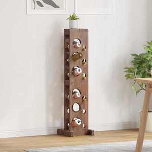 vidaXL Rastel Maro 20 x 25 x 100 cm Lemn masiv de mahon imagine