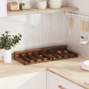 vidaXL Cutie Maro 36 x 30 x 10 cm Lemn masiv de mahon imagine