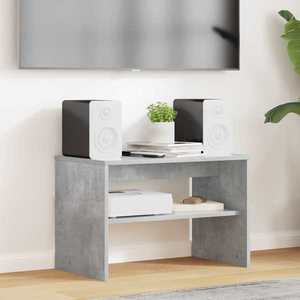 vidaXL Cabinet TV Gri din beton 60 x 35 x 40 cm Lemn compozit imagine