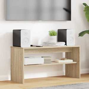 vidaXL Cabinet TV Stejar Sonoma 80 x 30 x 40 cm Lemn compozit imagine