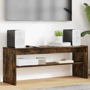 vidaXL Cabinet TV Stejar fumuriu 100 x 30 x 40 cm Lemn compozit imagine