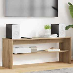 vidaXL Cabinet TV Stejar Artizanal 100 x 30 x 40 cm Lemn compozit imagine
