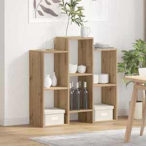 vidaXL Bufet Stejar Artizanal 90 x 30 x 90 cm imagine