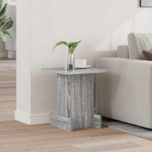 vidaXL Masă laterală Gri Sonoma 35, 5 x 35 x 40 cm Lemn compozit imagine