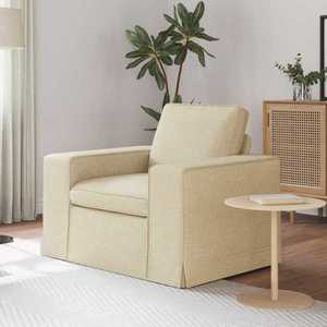 vidaXL Canapea Crem 103 x 80 x 82 cm țesătură imagine