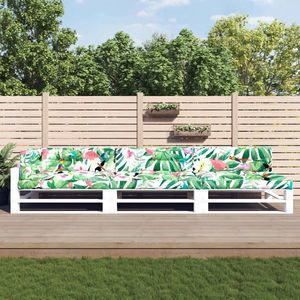 vidaXL Perne de paleți, 7 buc., multicolor, material textil imagine