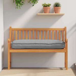 vidaXL Pernă Gri 120 x 50 x 12 cm Material Oxford imagine