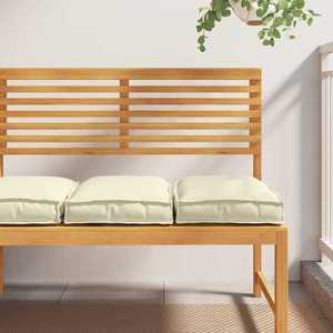 vidaXL Pernă 2 pcs Crem 40 x 40 x 8 cm Material Oxford imagine